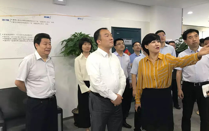 西安市副市长王勇莅临文投信贷调研指导